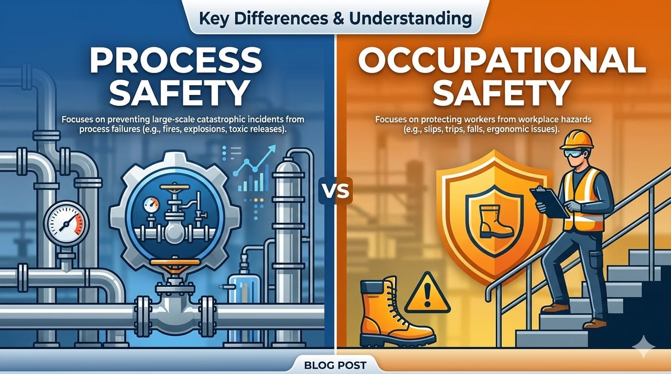 Process Safety vs. Occupational Safety