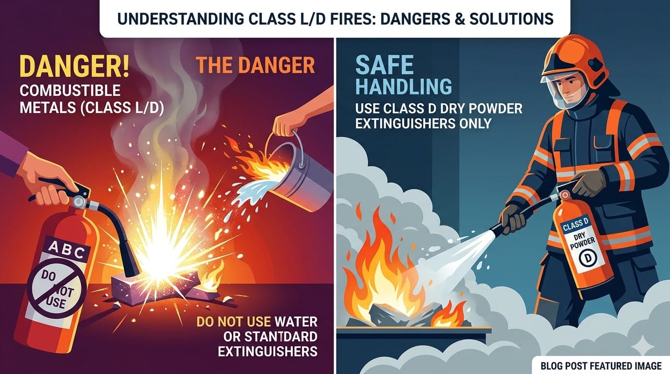 What is a Class L fire