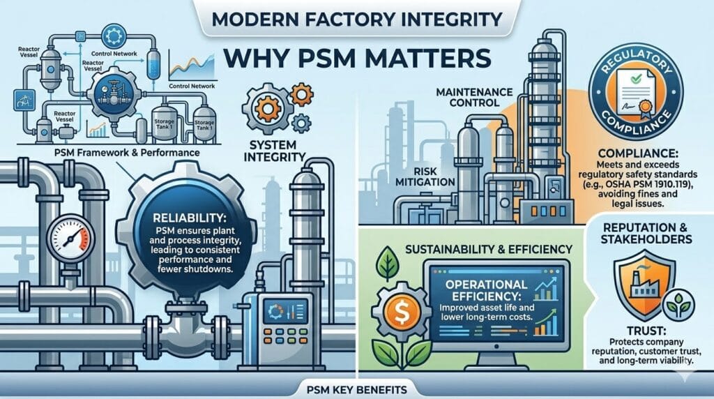 Why Process Safety Management Matters for Modern Factories