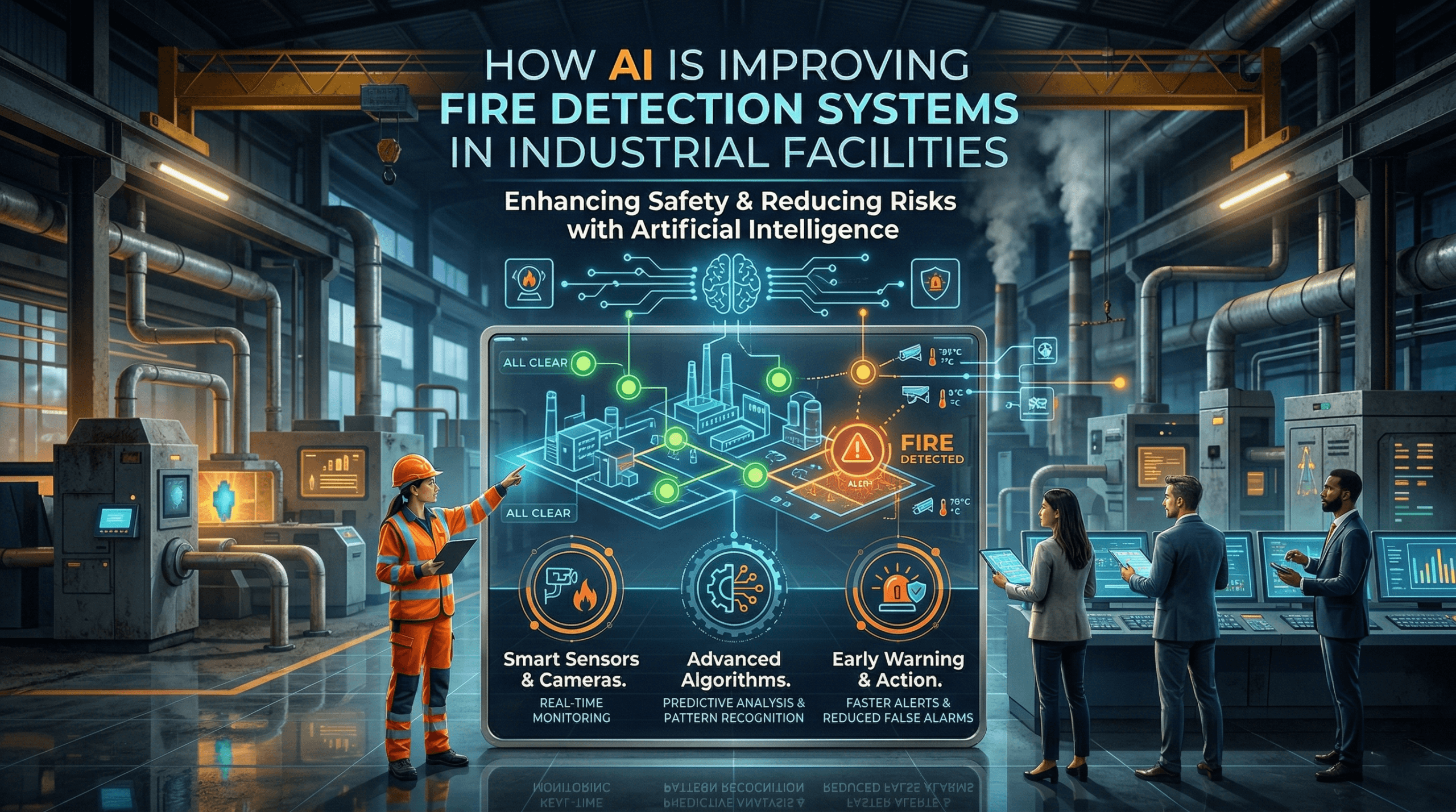 How AI is Improving Fire Detection Systems in Industrial Facilities