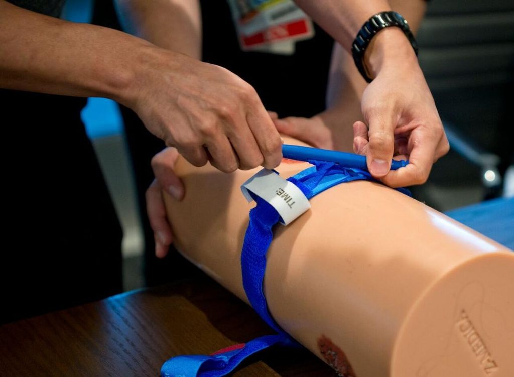 Control Life-Threatening Limb Bleeding
