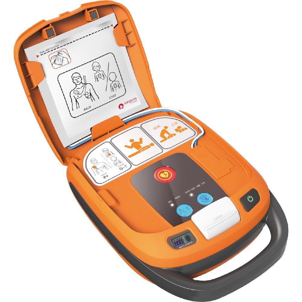 Turn on the AED